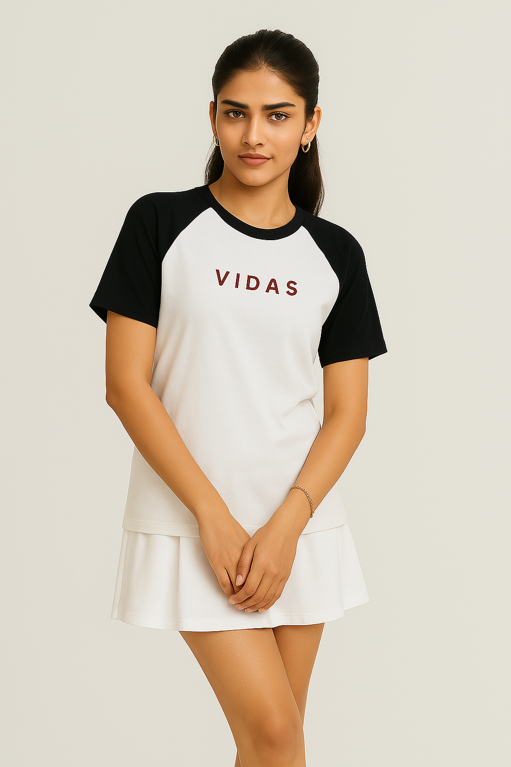 Premium Men’s/Women’s Mid-Night Black Raglan Sleeve Cotton T-Shirt