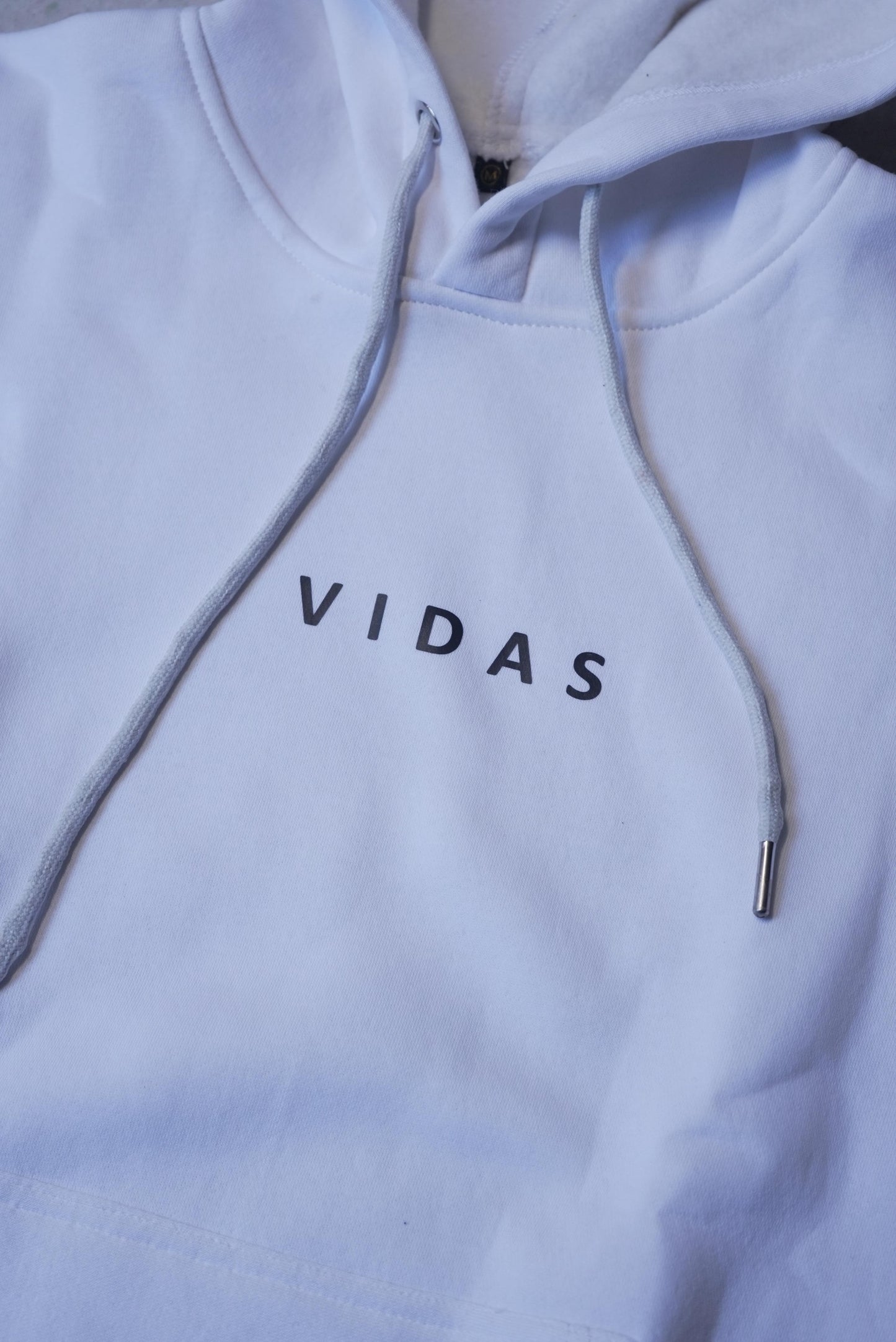 Premium WHITE 100% cotton 340 GSM Hoodie with motivational Quotes